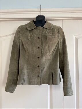 Vintage Neiman Marcus suede jacket women’s size large